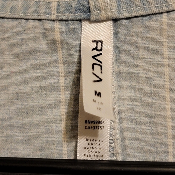 RVCA Dress Striped Sleeveless Size Medium - Picture 3 of 7